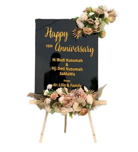 Papan Bunga Akrilik Berangbang