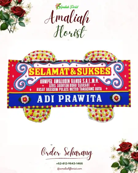 Papan Bunga Ucapan Selamat Berangbang