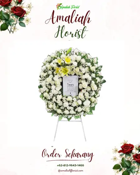 Krans Bunga Duka Berangbang